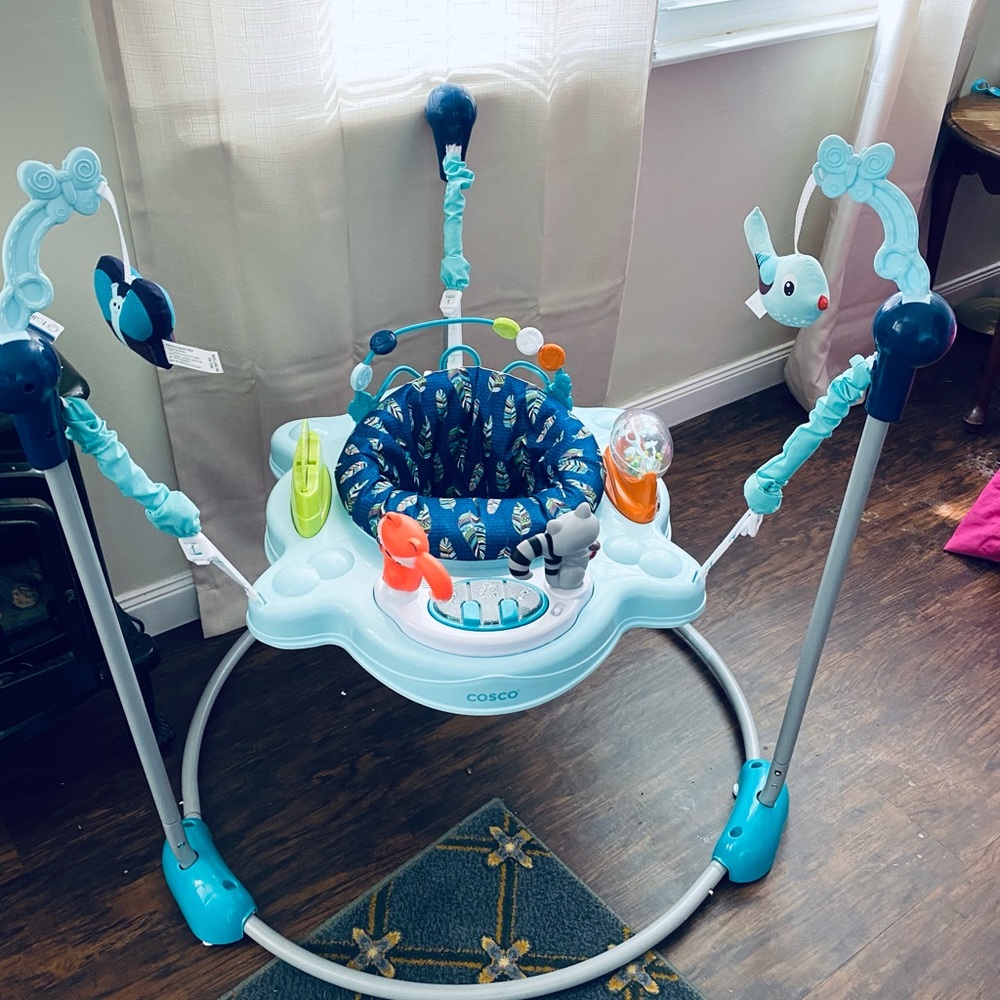 It’s brand new my little boy didn’t play in it much